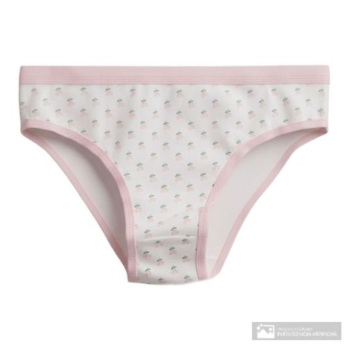 Panti Accente estampado de cintura media para mujer