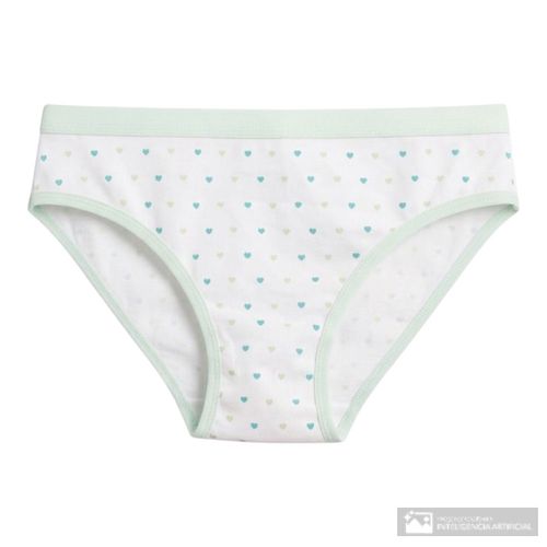 Panti Accente estampado de cintura media para mujer
