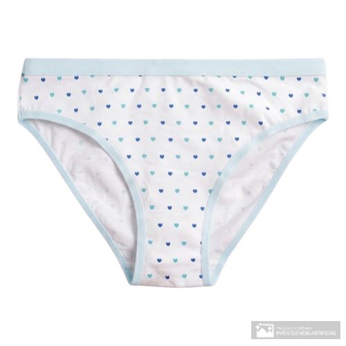 Panti Accente estampado de cintura media para mujer