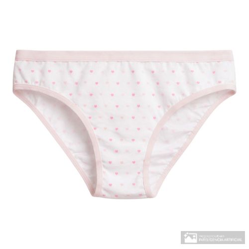 Panti Accente estampado de cintura media para mujer