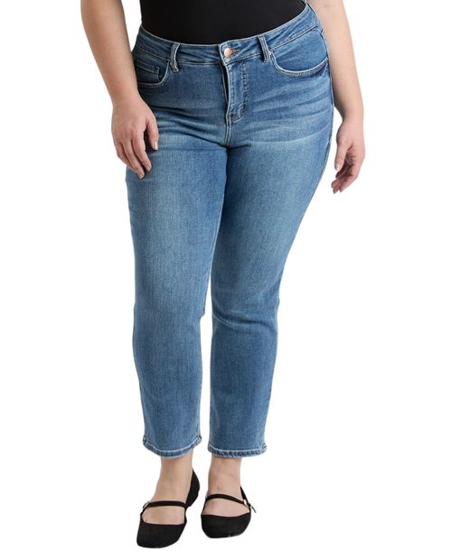 Jeans YMI slim azul cintura alta para mujer