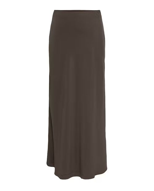 Falda JDY maxi satinada cintura media para mujer
