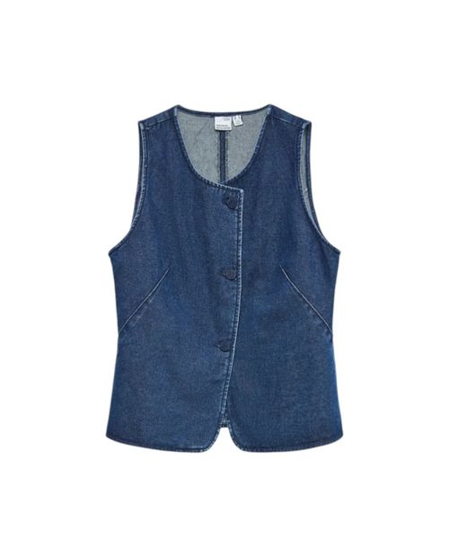 Chaleco Vero Moda denim azul para mujer