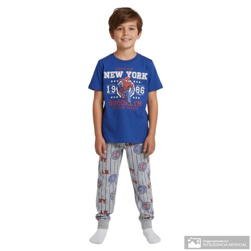 Pijama multicolor de Spider-Man para niño