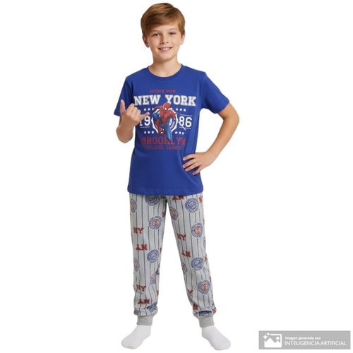 Pijama multicolor de Spider-Man para niño