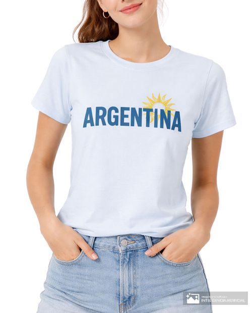 Camiseta Unexpected estampada del Mundial 2026 Argentina para mujer