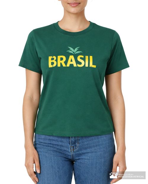 Camiseta Unexpected estampada del Mundial 2026 Brasil para mujer