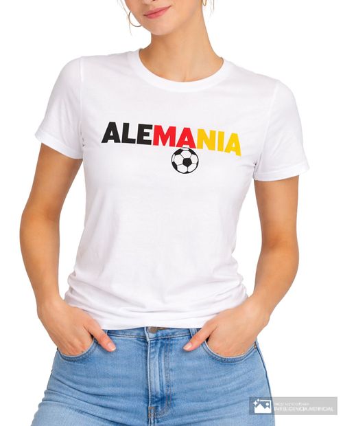 Camiseta Unexpected estampada del Mundial 2026 Alemania para mujer