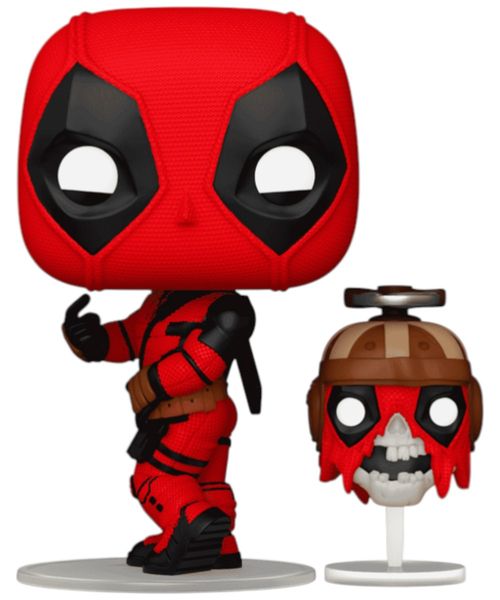 Funko pop marvel studios deadpool with headpool