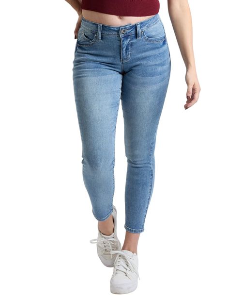 Jeans YMI skinny azul cintura media para mujer