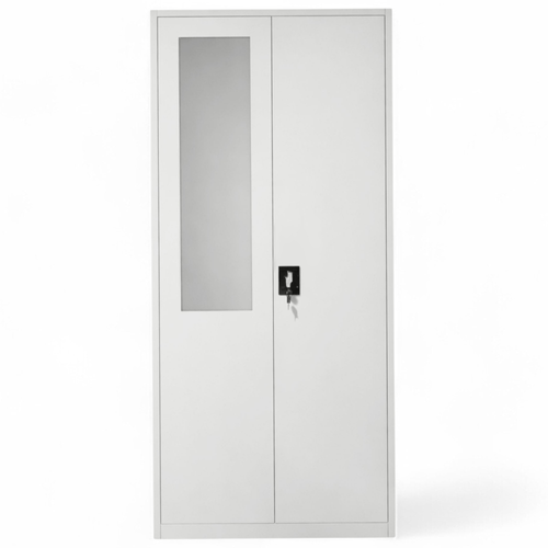 Gabinete metálico con espejo y caja fuerte