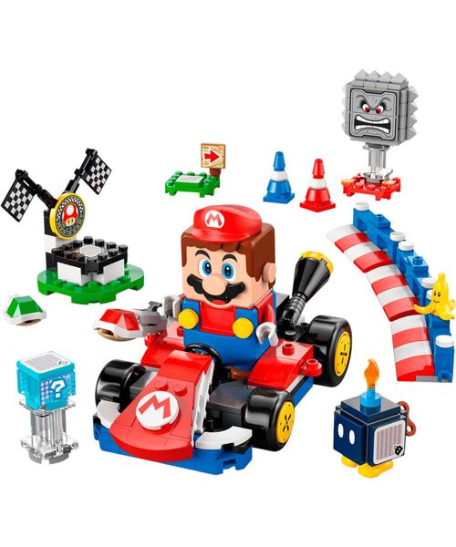 LEGO Super Mario: Mario Kart interactivo
