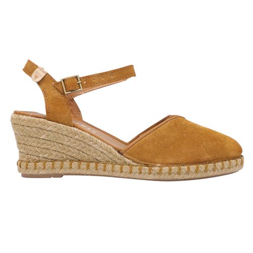 Zapato casual Verbenas café para mujer