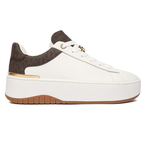 Zapato casual Michael Kors color blanco/café para mujer