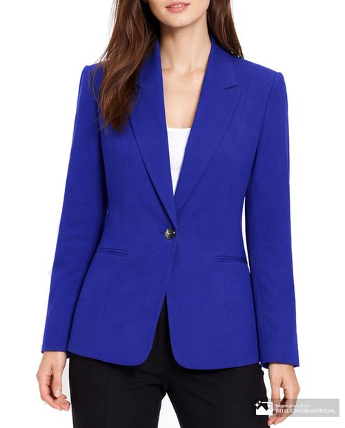 Chaqueta Kasper Separates azul para mujer