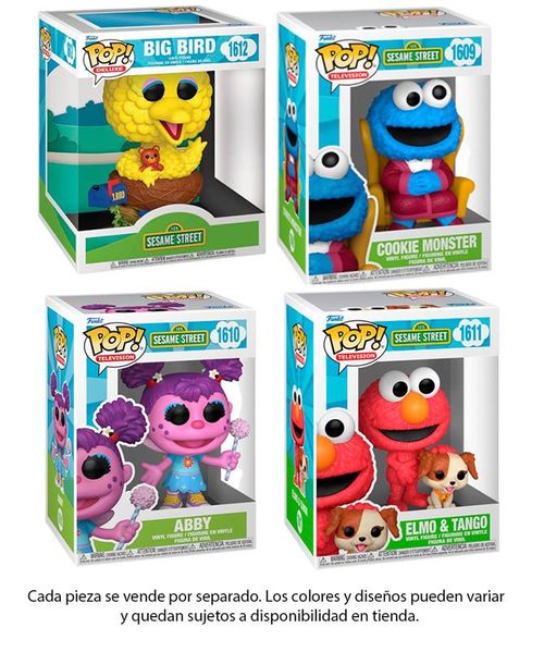 Funko pop Sesame Street serie 3 surtido (1 unidad)