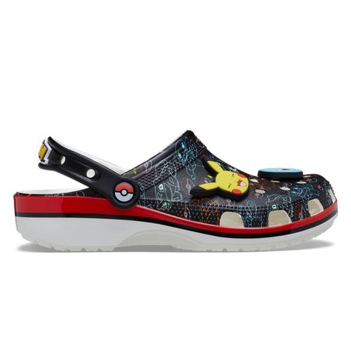 Crocs Classic de Pokemón color negro para hombre