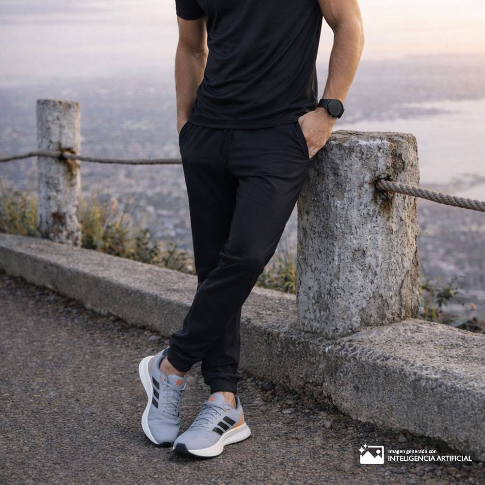 +4総5 Zapato Adidas FTW Runfalcon 5 deportivo gris para hombre - Siman
