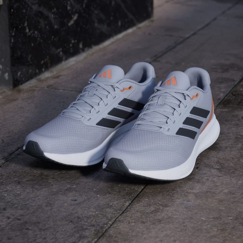 +4総5 Zapato Adidas FTW Runfalcon 5 deportivo gris para hombre - Siman