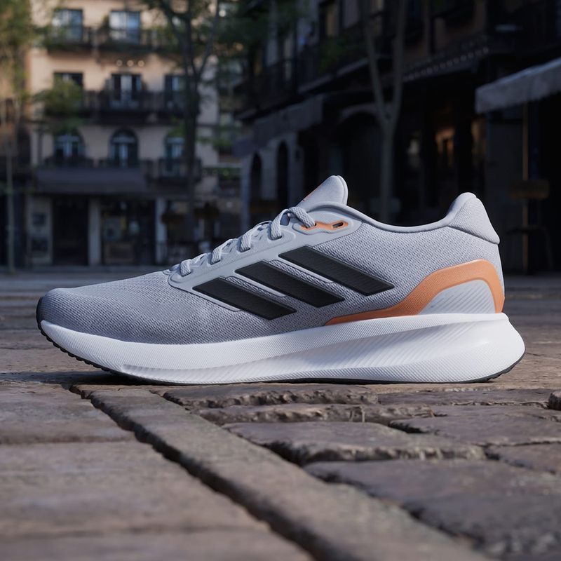 Zapato Adidas FTW Runfalcon 5 deportivo gris para hombre - Siman