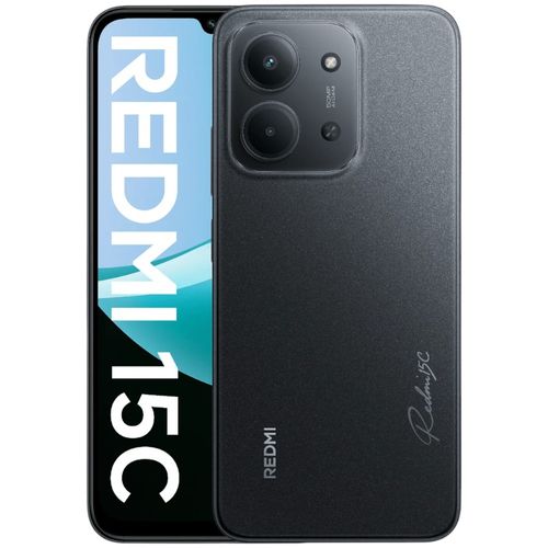 Celular Xiaomi Redmi 15C 128 GB 4 GB RAM Pantalla 6.9" (17.53 cm) MediaTek Helio G81-Ultra Gran Batería Cámara Posterior 50 MP
