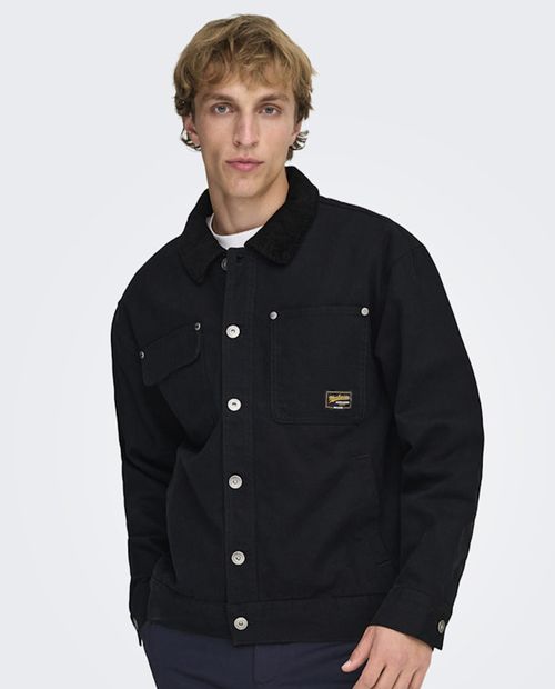 Chaqueta Only and Sons sólida para hombre