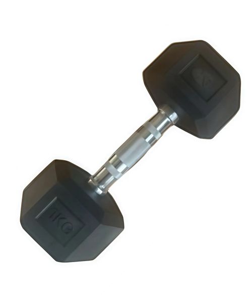 Mancuerna hexagonal 5kg K6 Fitness
