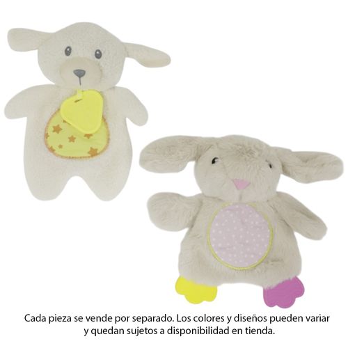 Peluche con mordedero para bebé (Surtido)