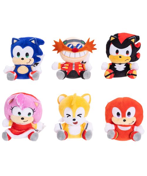 Set de figuras de peluche Sonic 35 aniversario