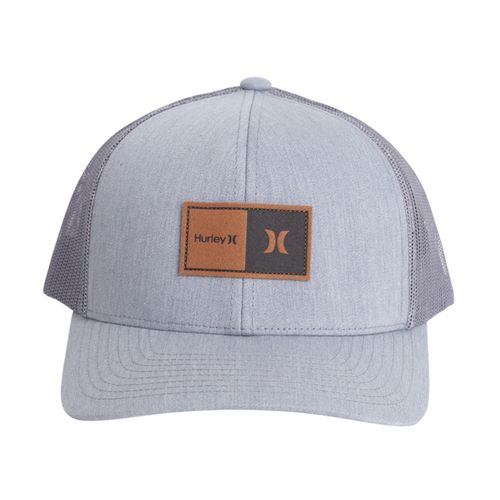 Gorra trucker Hurley gris para hombre