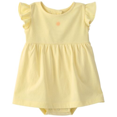 Vestido amarillo para bebé niña
