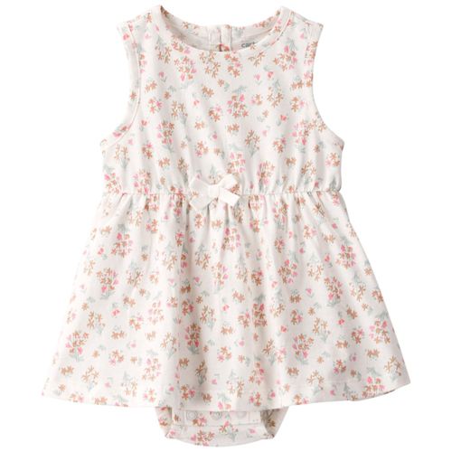 Vestido multicolor estampado para bebe niña