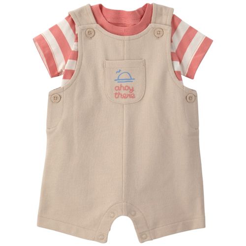 Conjunto multicolor de 2 piezas estampado para bebé niño