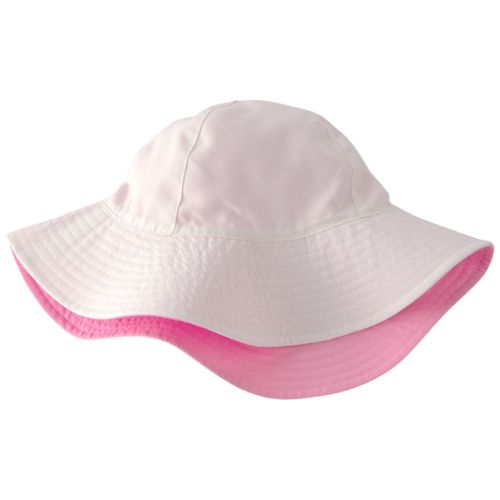 Sombrero reversible bicolor para niña