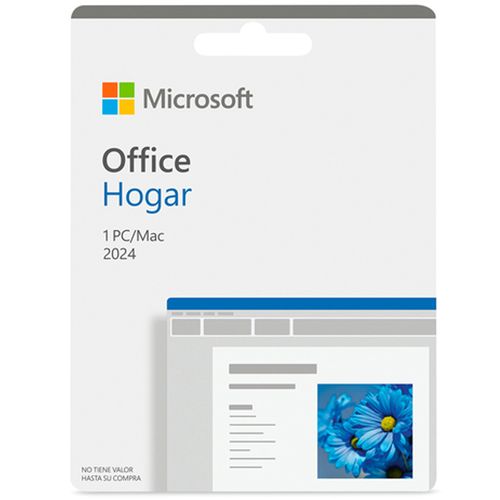 Licencia Microsoft Office Hogar 2024 1 Usuario