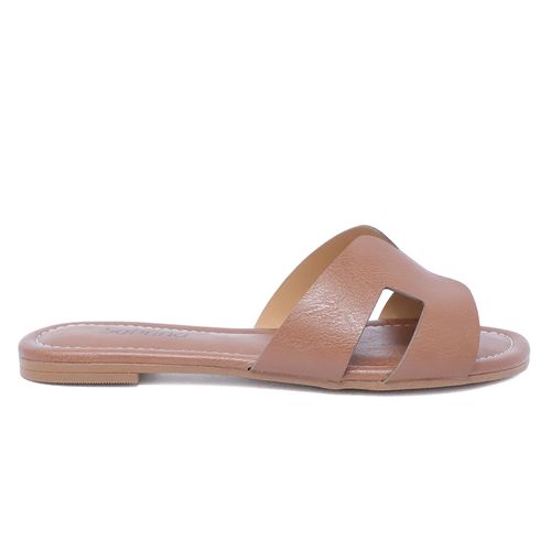 Sandalia casual Sabrina color café para mujer