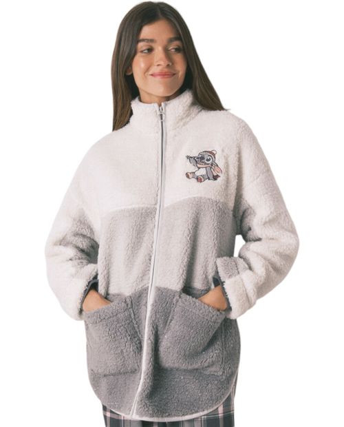 Chaqueta Women Secret bordada de Stitch para mujer