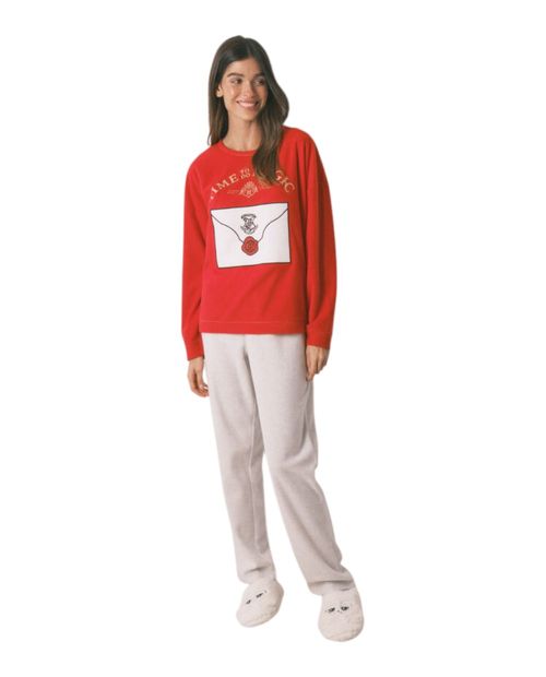 Pijama con pantalón Women Secret estampado de Harry Potter para mujer