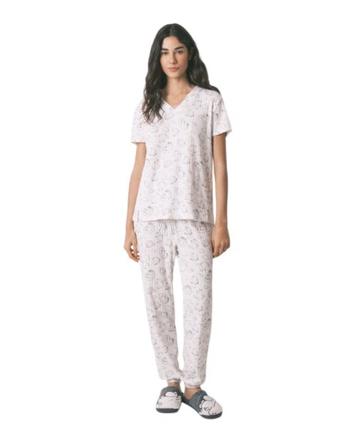 Pijama con pantalón Women Secret estampada Moomin para mujer