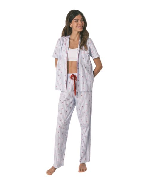 Pijama con pantalón Women Secret estampada para mujer