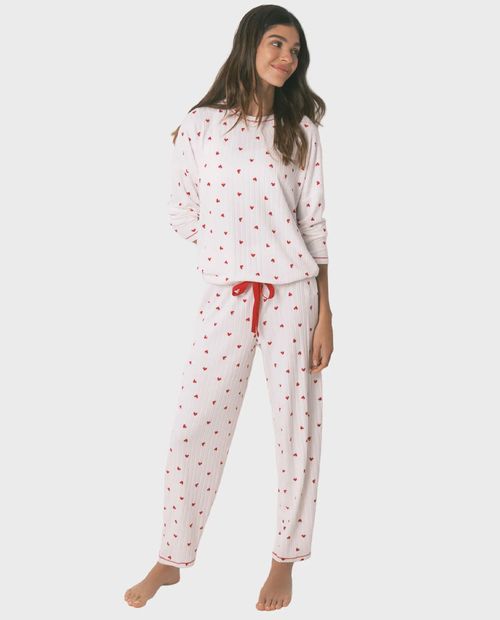 Pijama con pantalón Women Secret estampado de Mickey Cherry para mujer