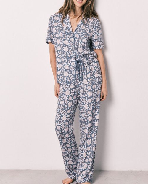 Pijama con pantalón Women Secret estampado floral para mujer