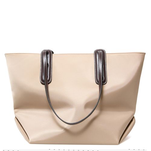 Cartera tote Sfera color beige para mujer