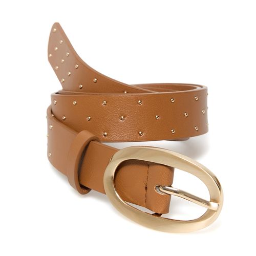 Cinturón Sfera color café para mujer