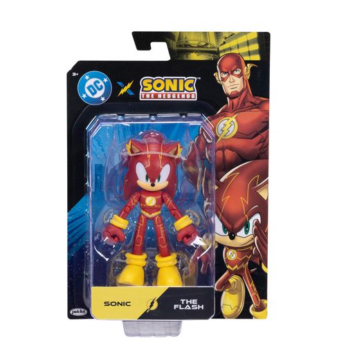 Figura de acción articulada 12 cm Sonic x DC Comics