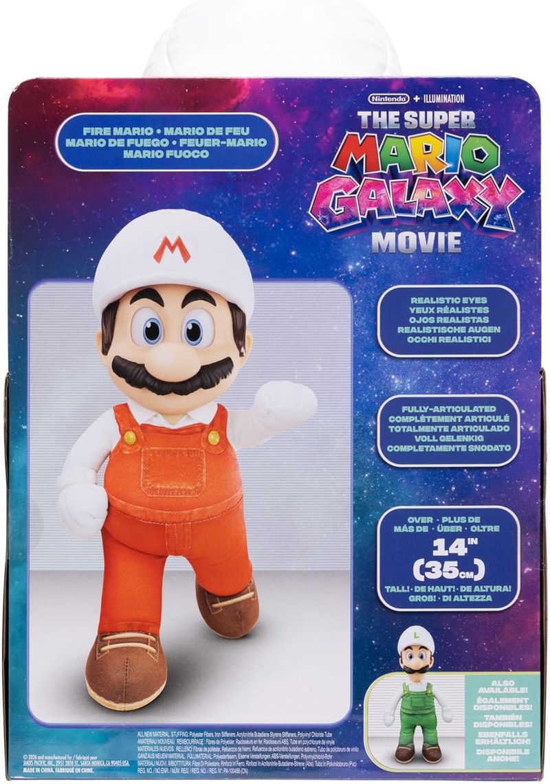 Super mario galaxy muñeco de peluche-1773939844177