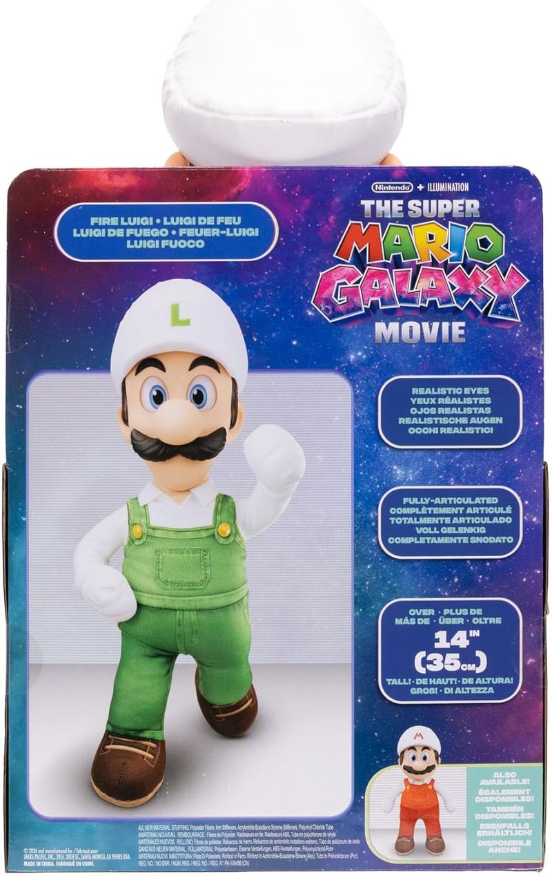 Super mario galaxy muñeco de peluche-1773940497351