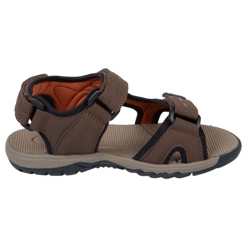 Sandalias Sport Para NiÃ±os CafÃ© Medio Smartfit 188892