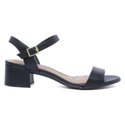 Sandalia casual Sabrina color negro para mujer