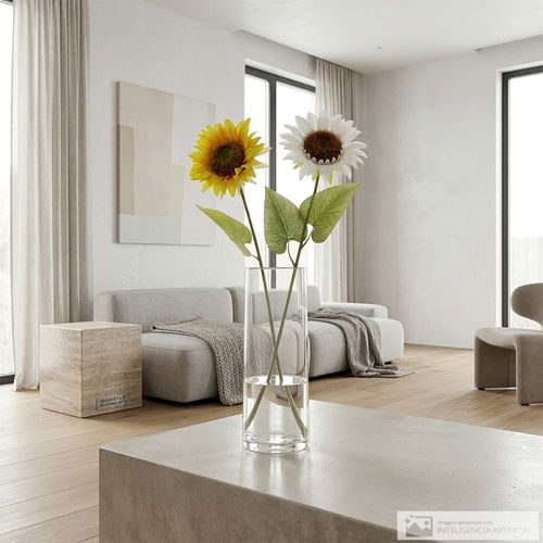 Girasol artificial surtido 60 cm